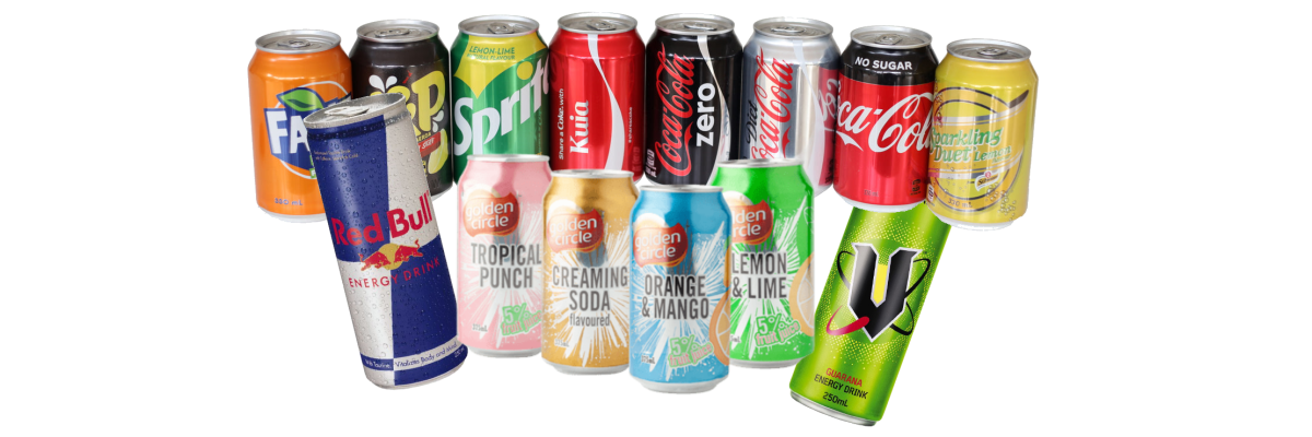 Vending Machines Drinks Selection